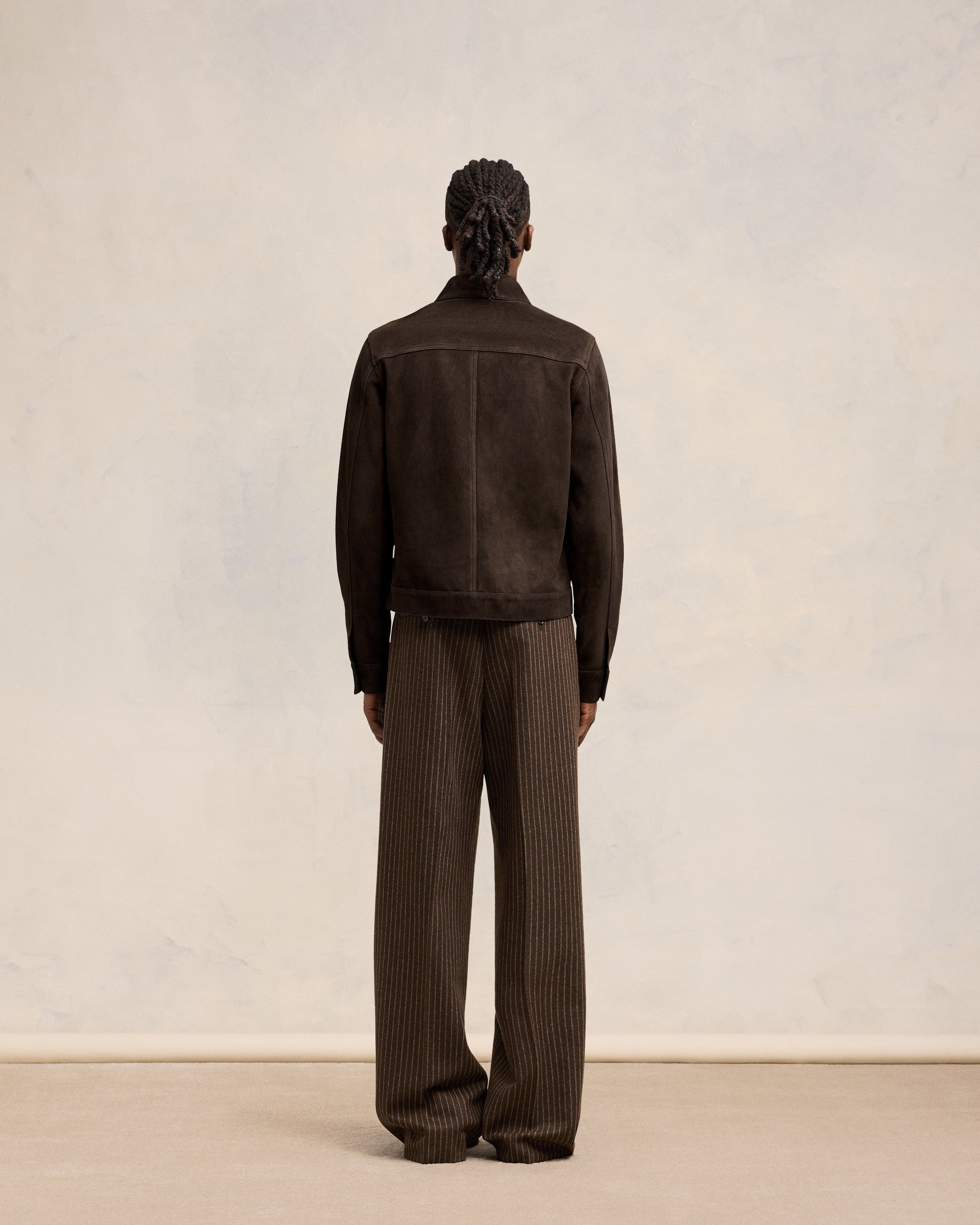 LEATHER BUTTONED OVERSHIRT - 5
