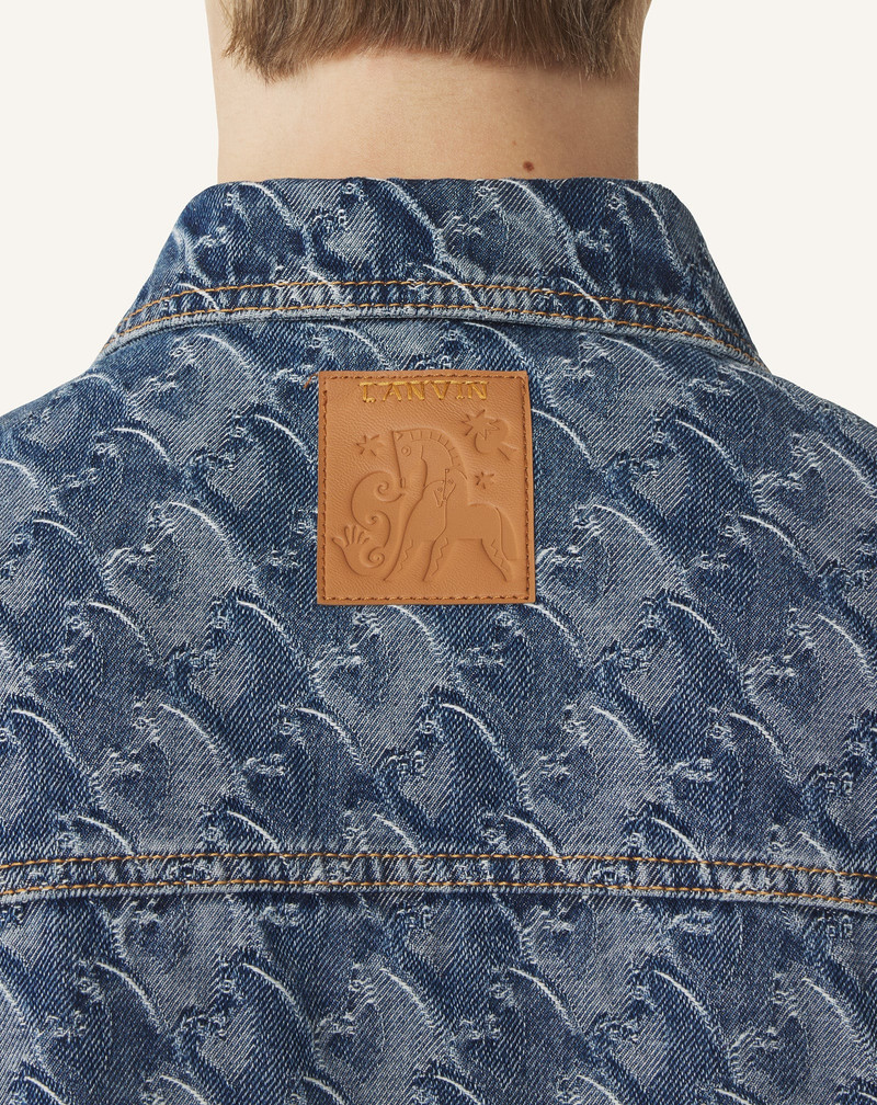 LUNAR YEAR JACQUARD DENIM JACKET 6