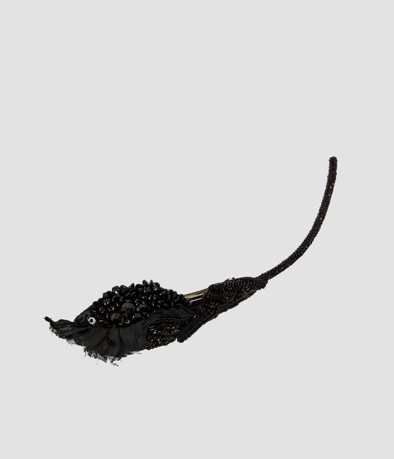 FLOWER BUD HAIR BARRETTE 1