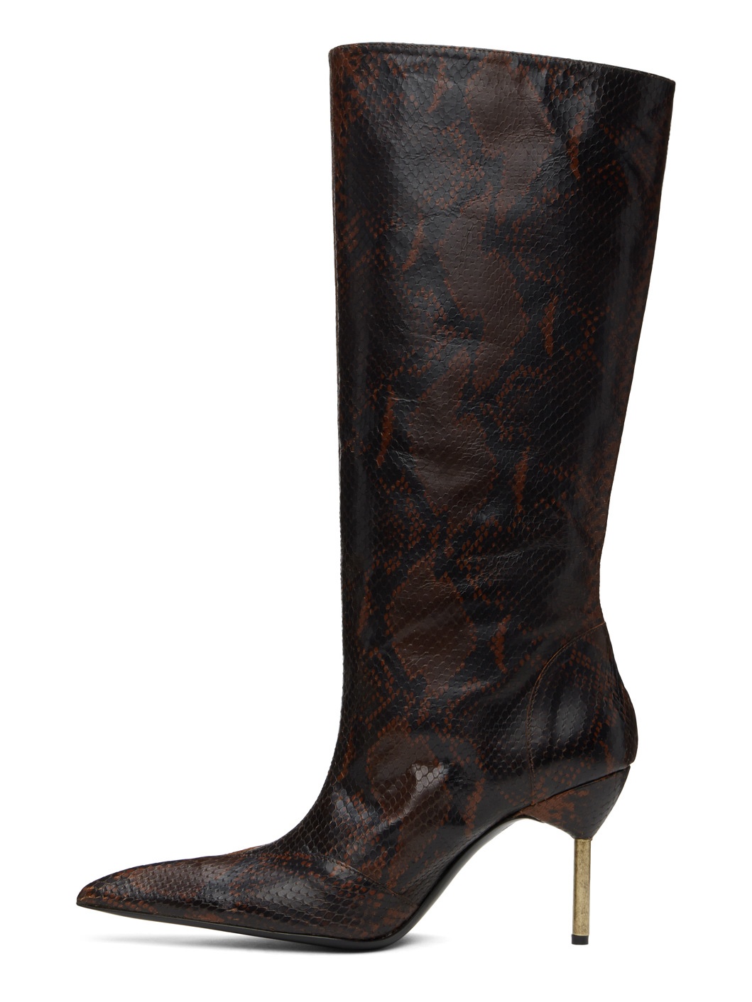 Brown Carmine Tall Boots - 3
