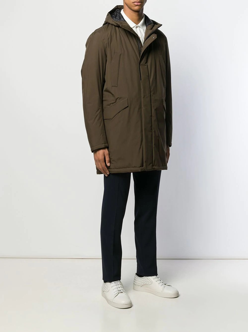 hooded coat - 3