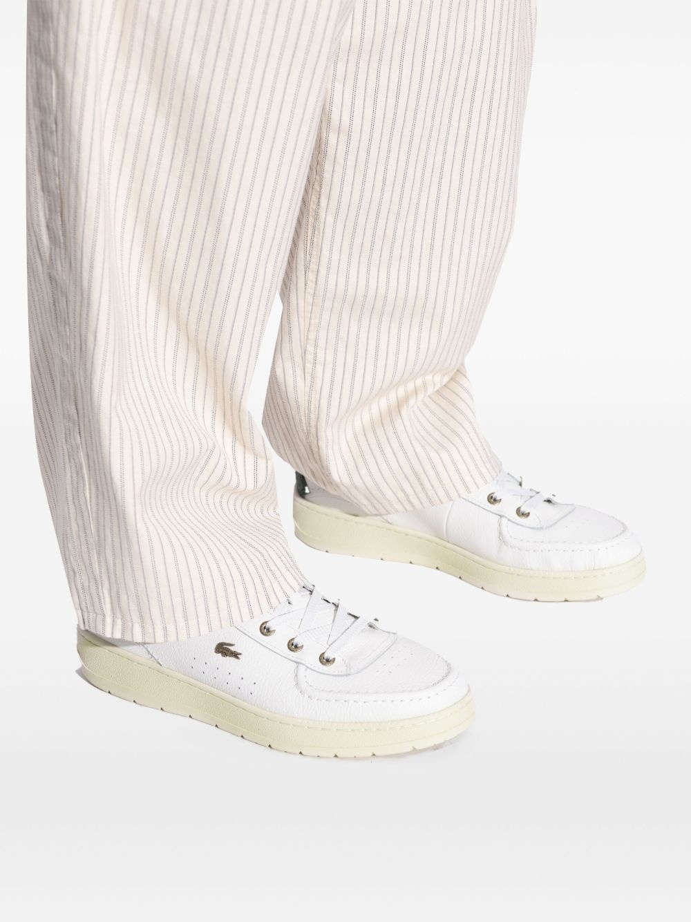logo-embroidered sneakers - 6