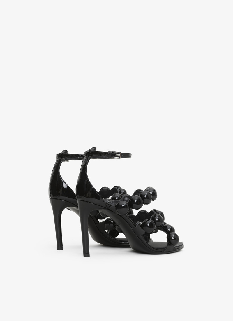 Alaïa SPHERE SANDALS IN PATENT LEATHER outlook