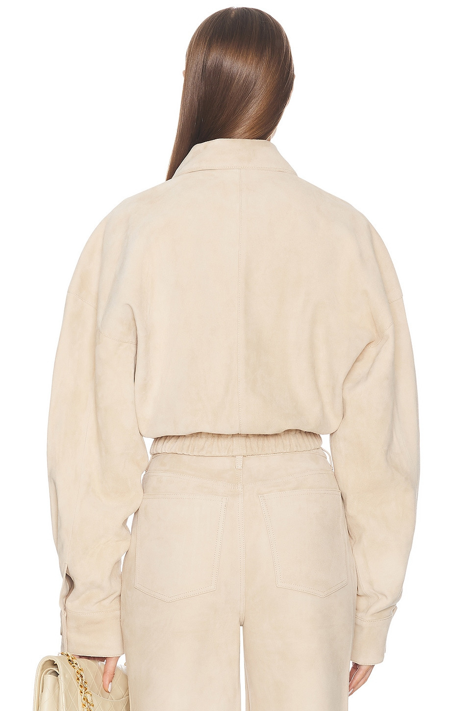 Suede Bomber Jacket - 3