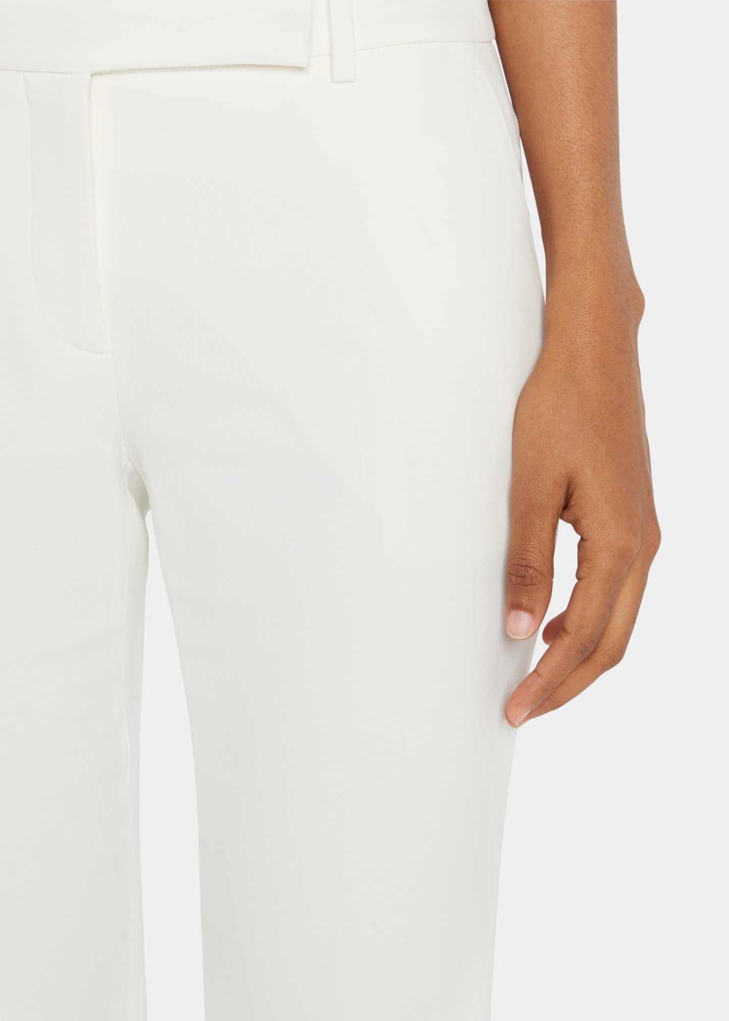 Leaf Crepe Classic Suiting Pants - 5