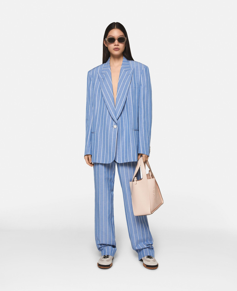 Stella McCartney Striped Single-Breasted Blazer outlook