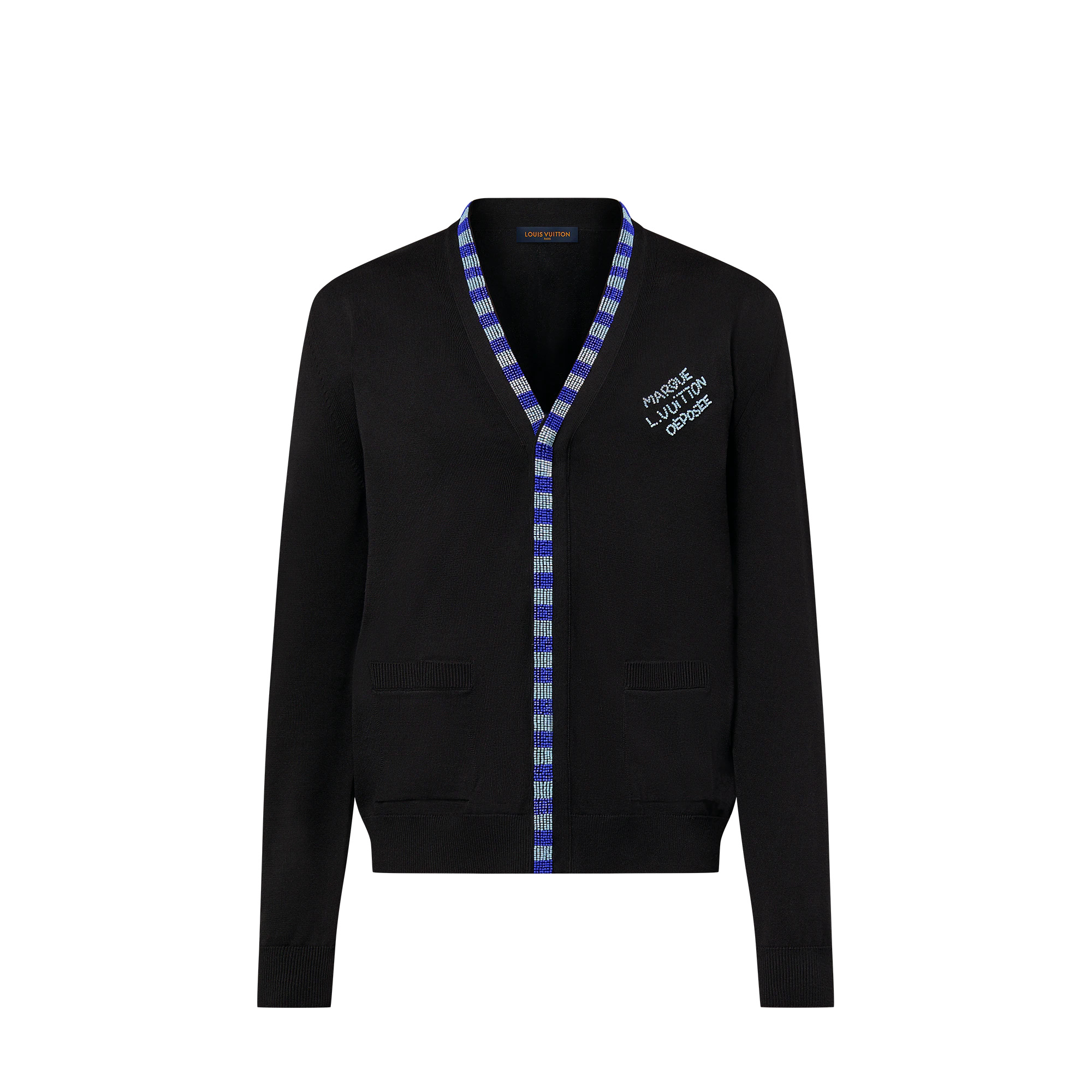 Embellished Cotton Cardigan - 1
