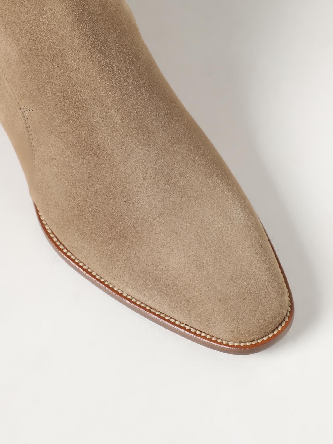 Saint Laurent Wyatt 30 Jodhpur suede ankle boots - 4