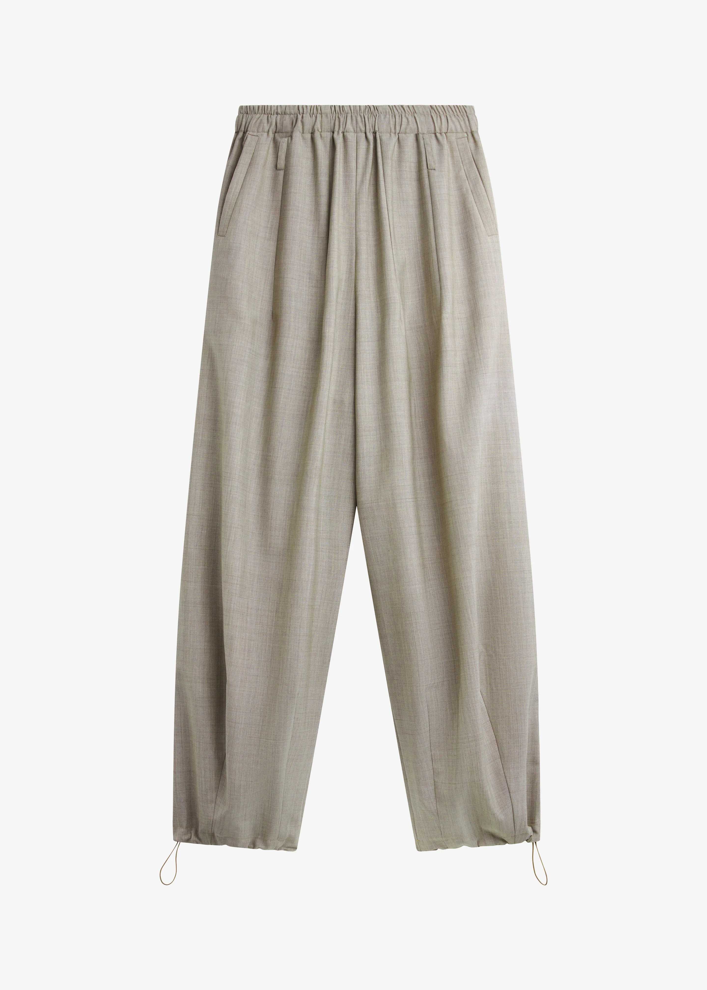 Oakdale Track Pants - Beige Melange - 1