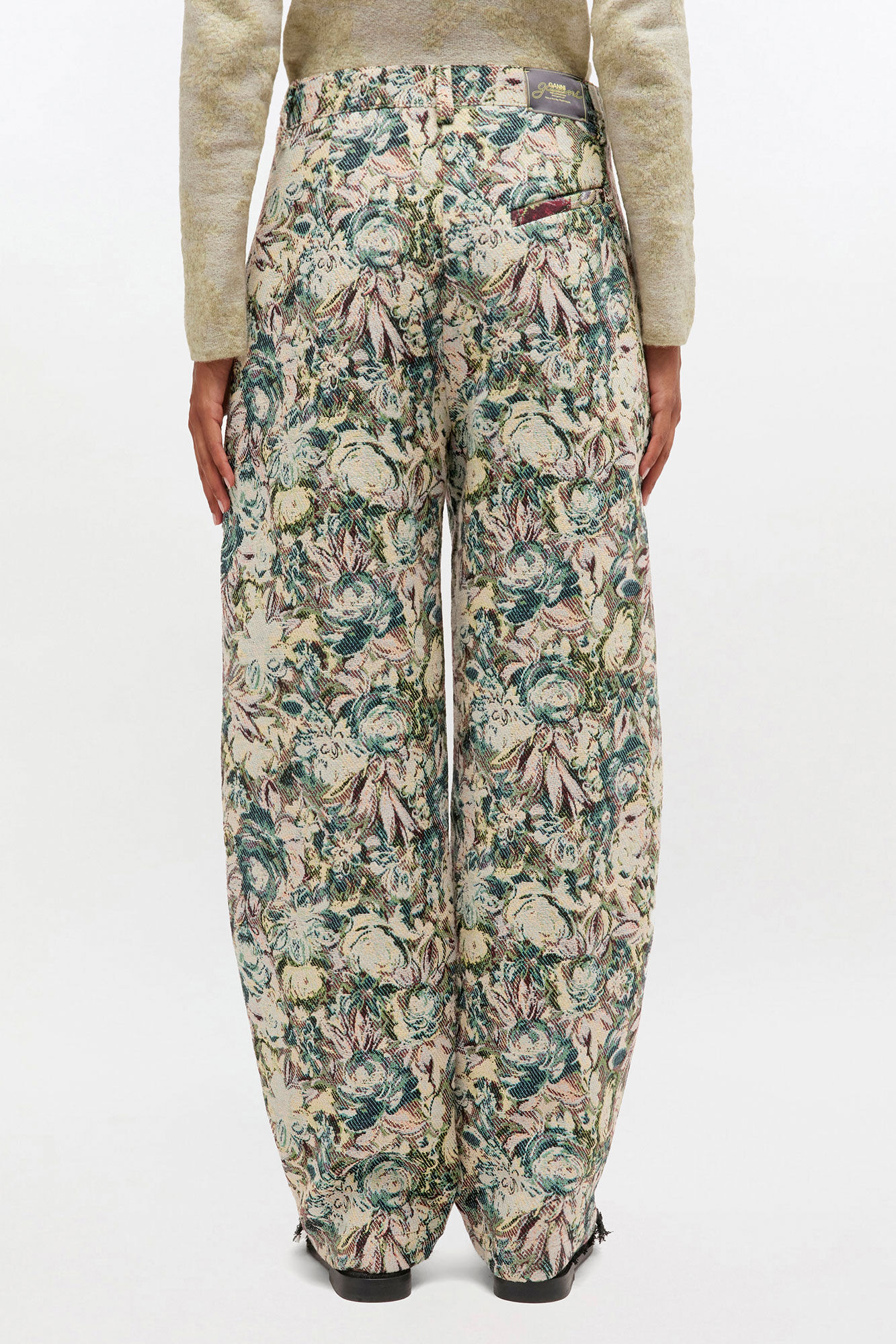 TAPESTRY CURVE PANTS - 4