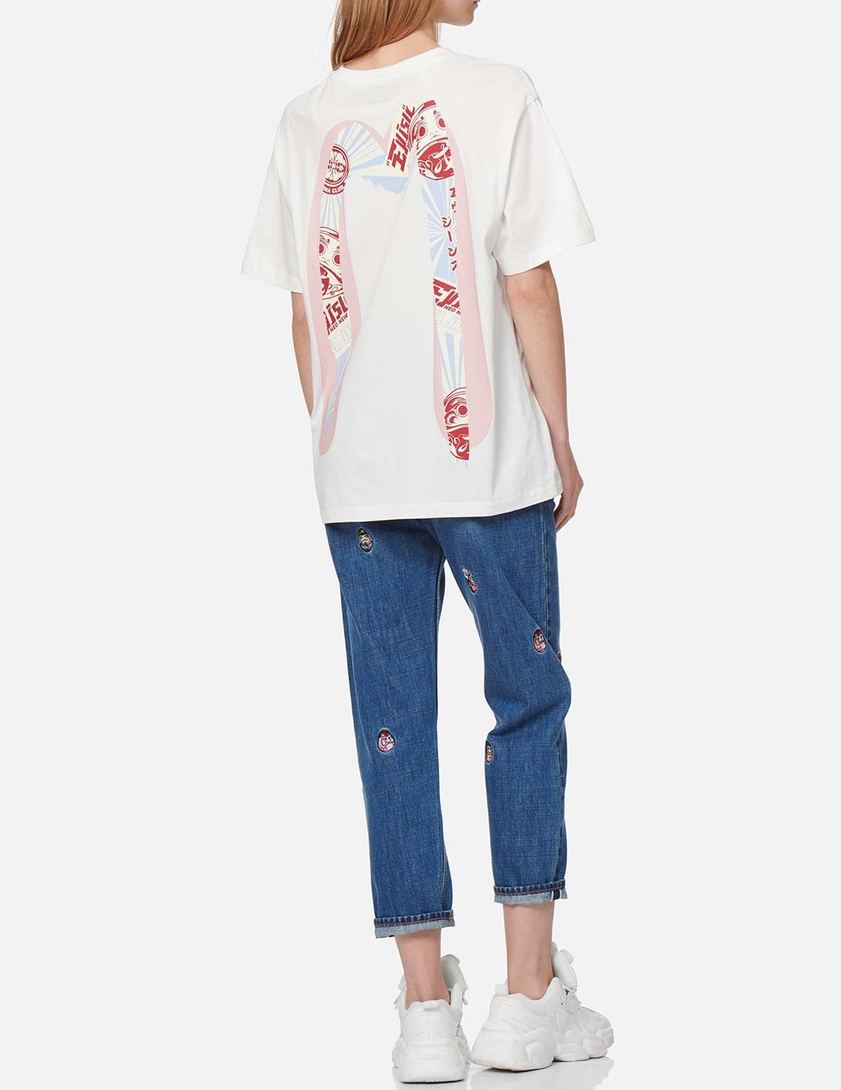 DOUBLE DAICOCK PRINT T-SHIRT - 5