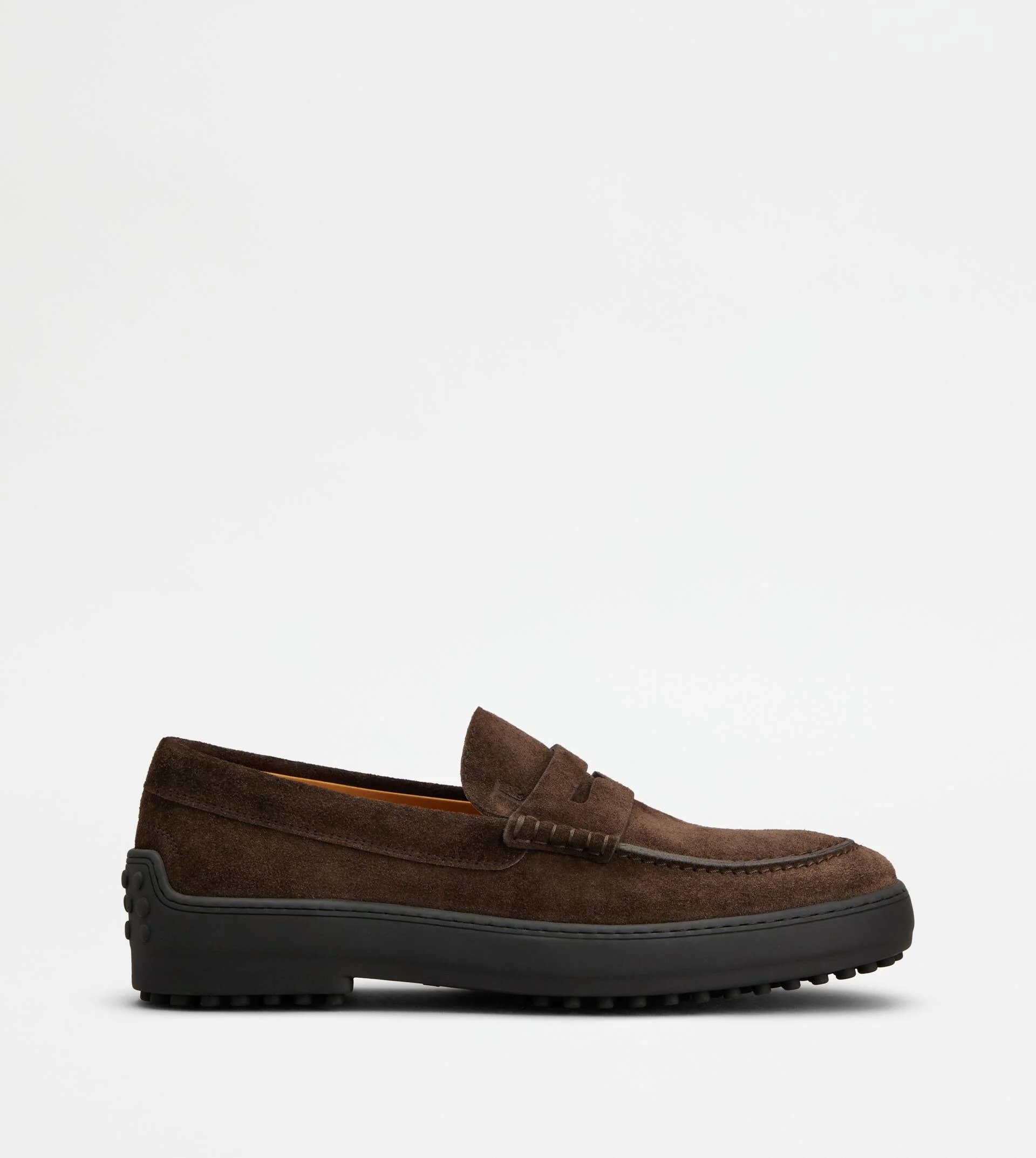 WINTER GOMMINO LOAFERS IN SUEDE - BROWN - 1