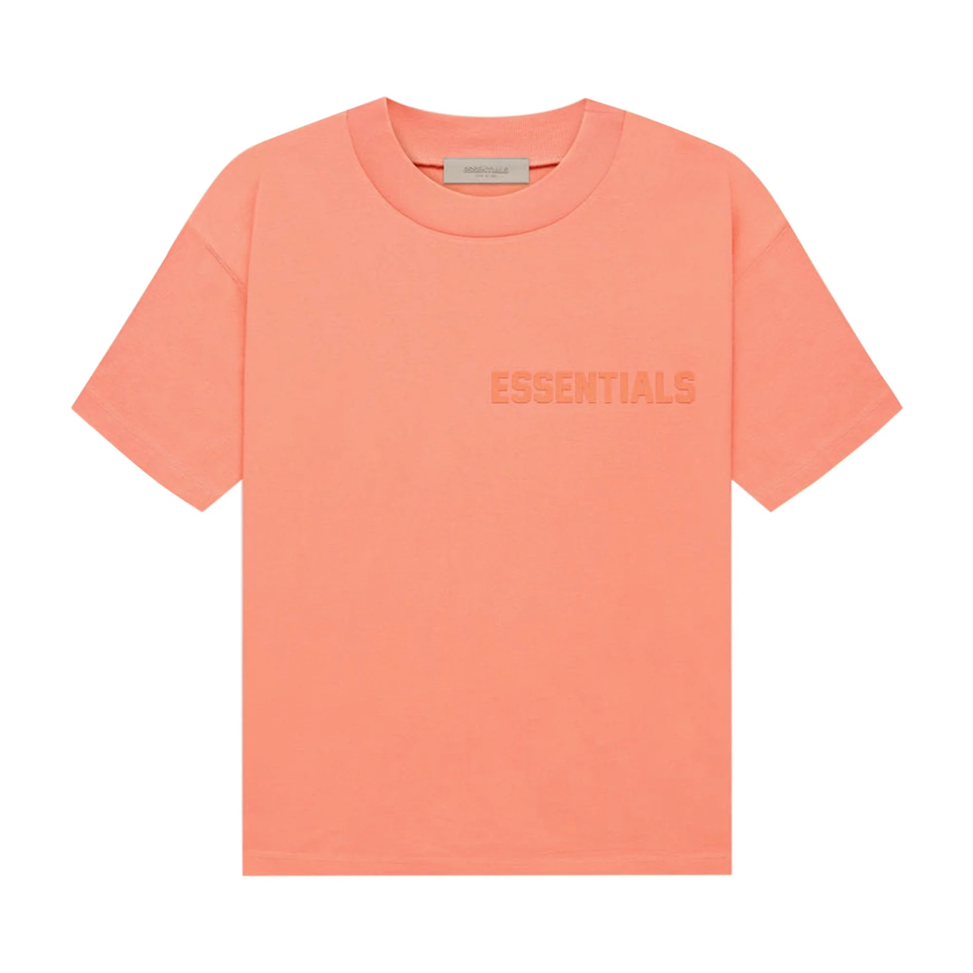 Fear of God Essentials Short-Sleeve Tee 'Coral' - 1