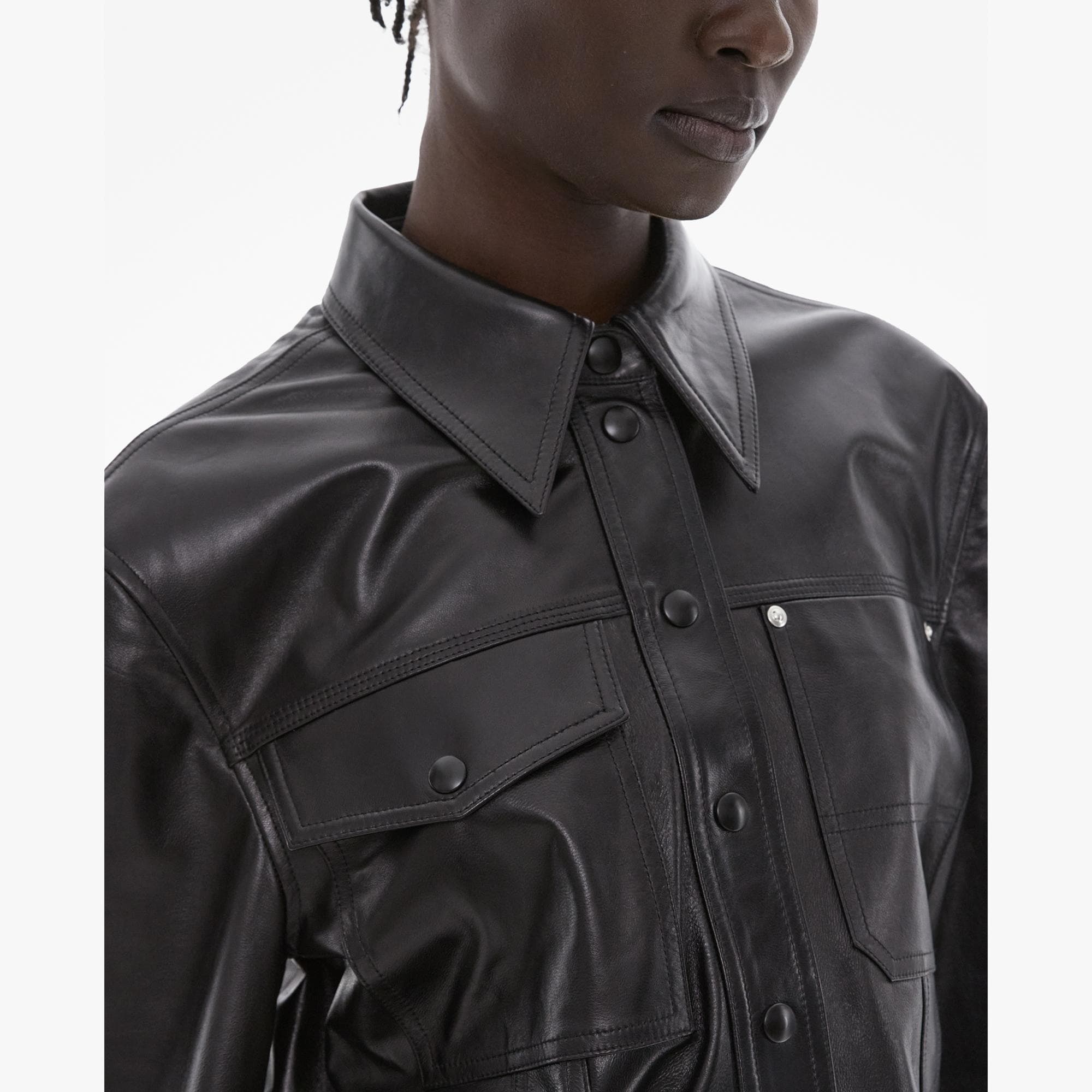 LEATHER SHIRT - 6