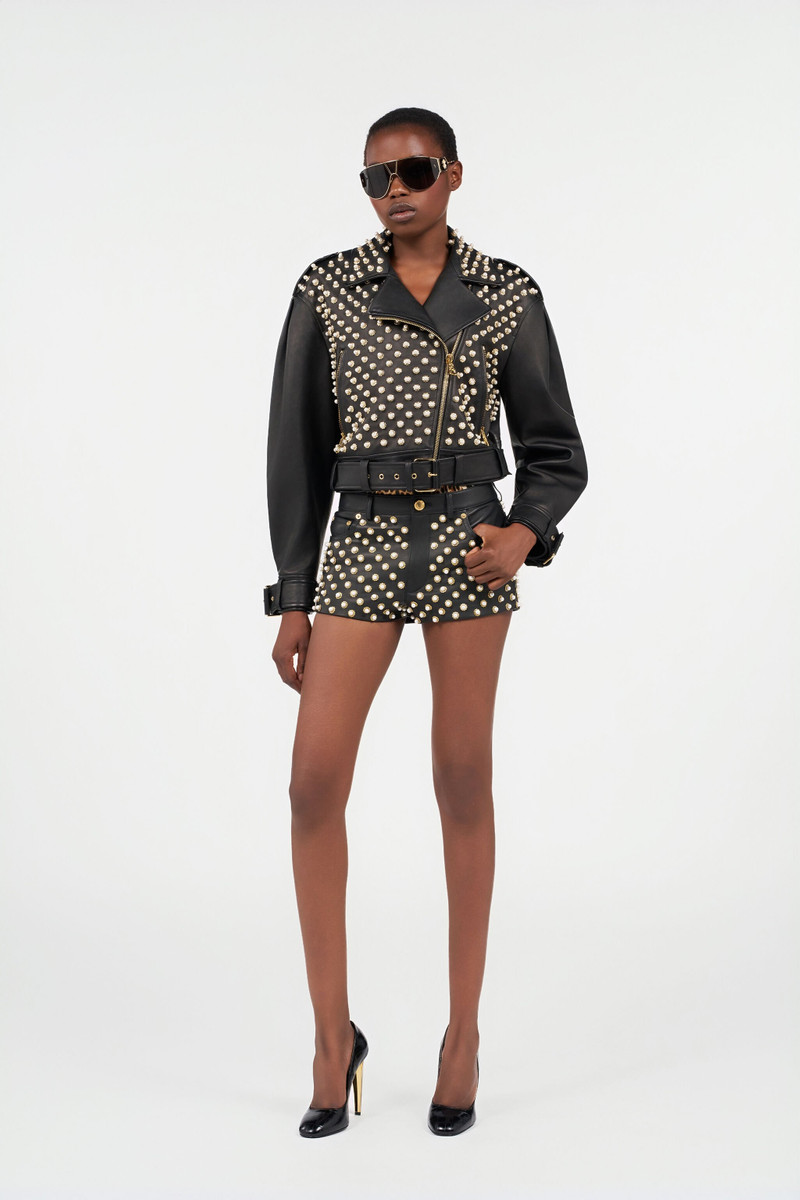 Roberto Cavalli Leather Pants outlook