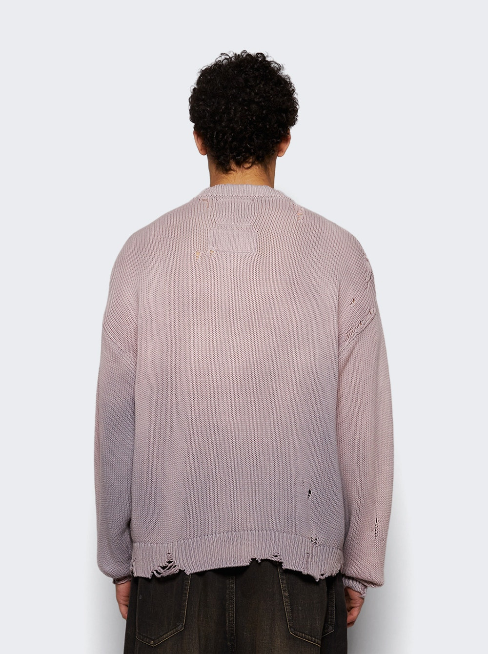 Car Jacquard Knit Cardigan Pink - 4