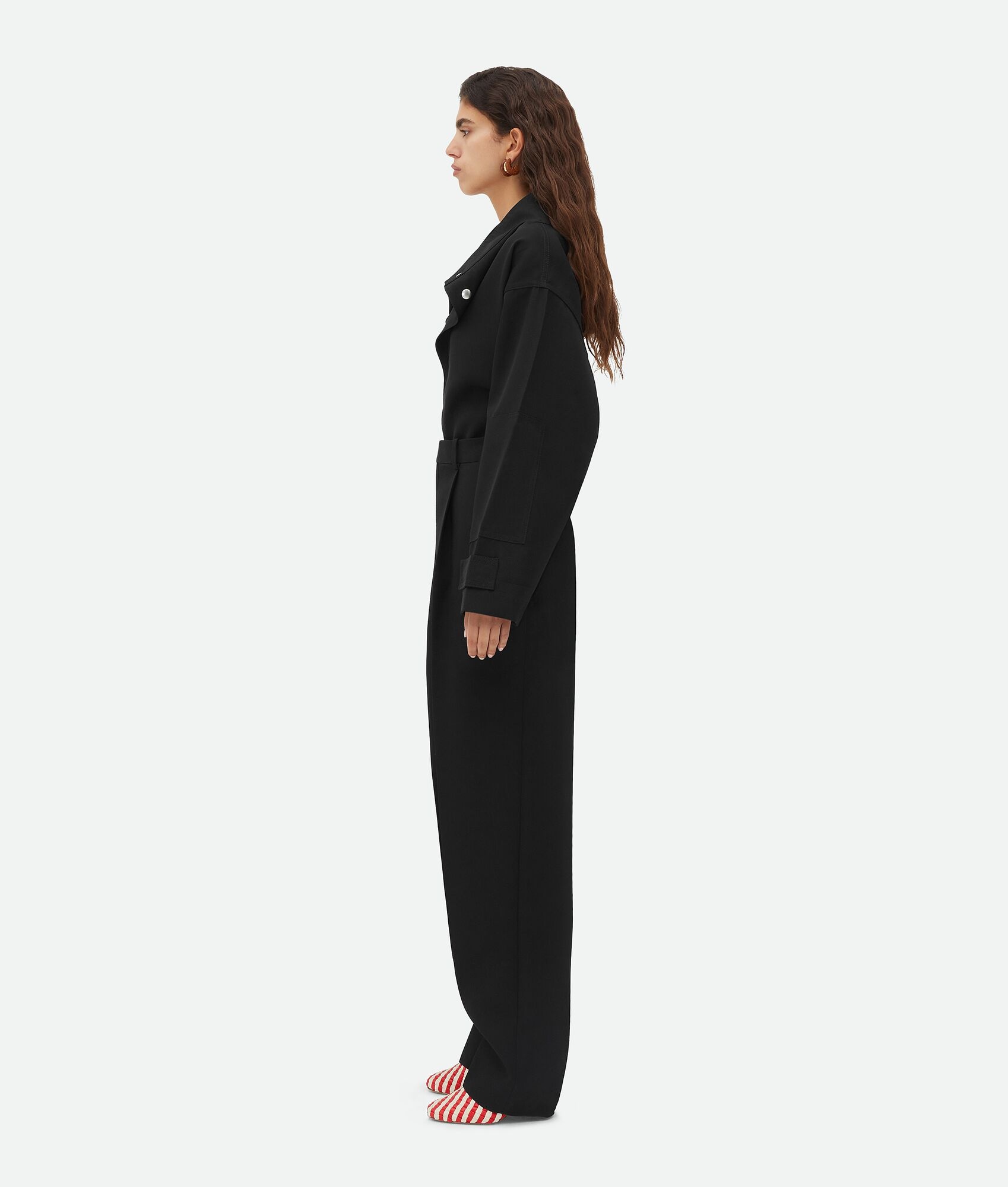 Pleated Wool Twill Trousers - 2
