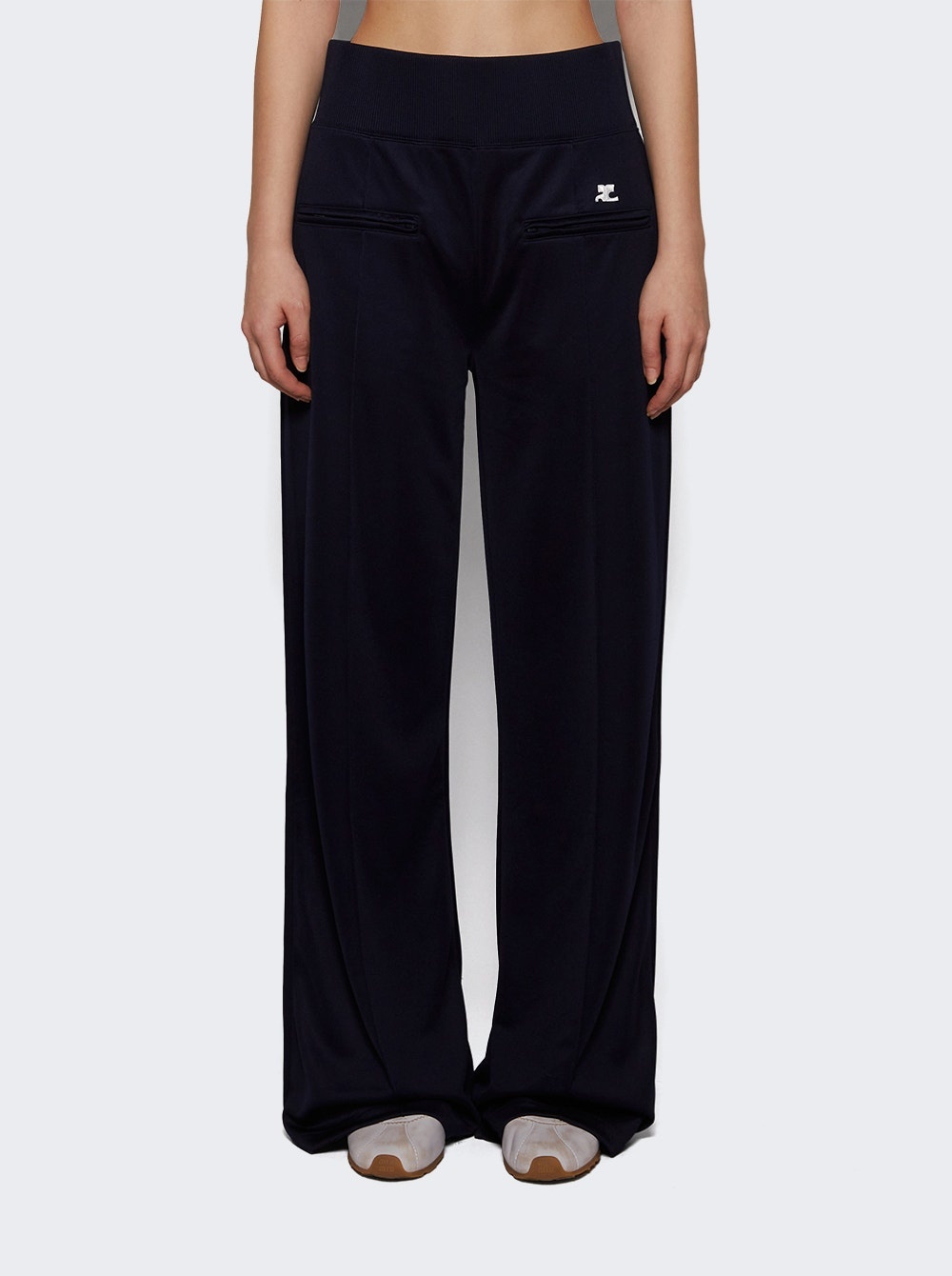 Interlock Tracksuit Pants Navy - 2