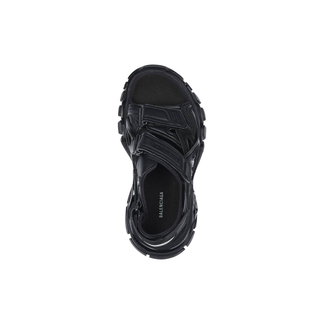 Women's Track Sandal in Black - 4