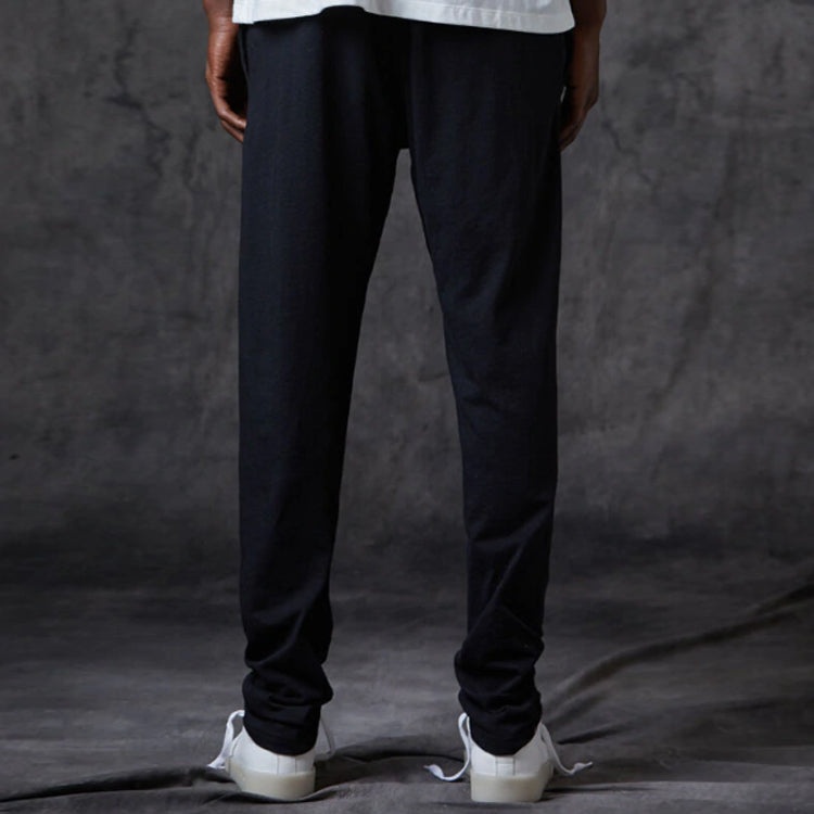 Fear of God Essentials FW20 Knit Logo Pants 'Black' FOG-FW20-183 - 4