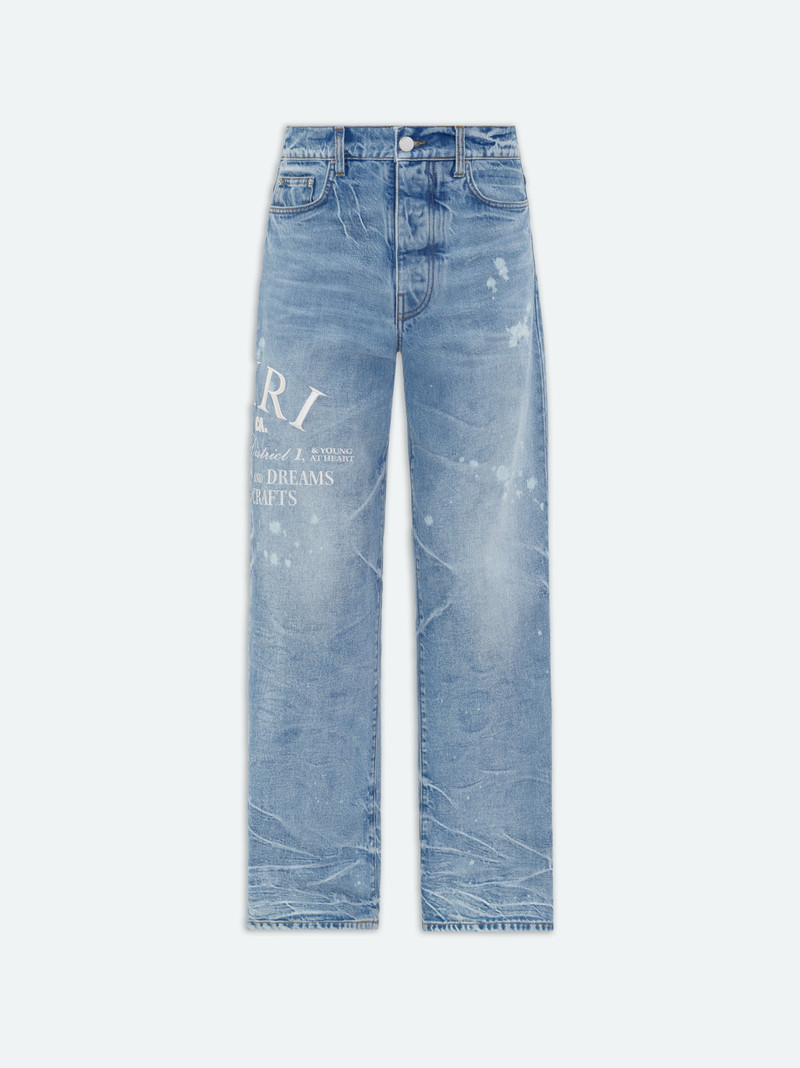 AMIRI ARTS DISTRICT BAGGY JEAN 1