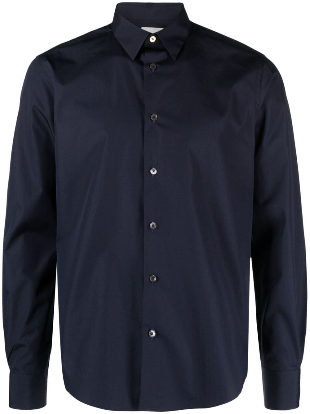 classic-collar cotton shirt - 1