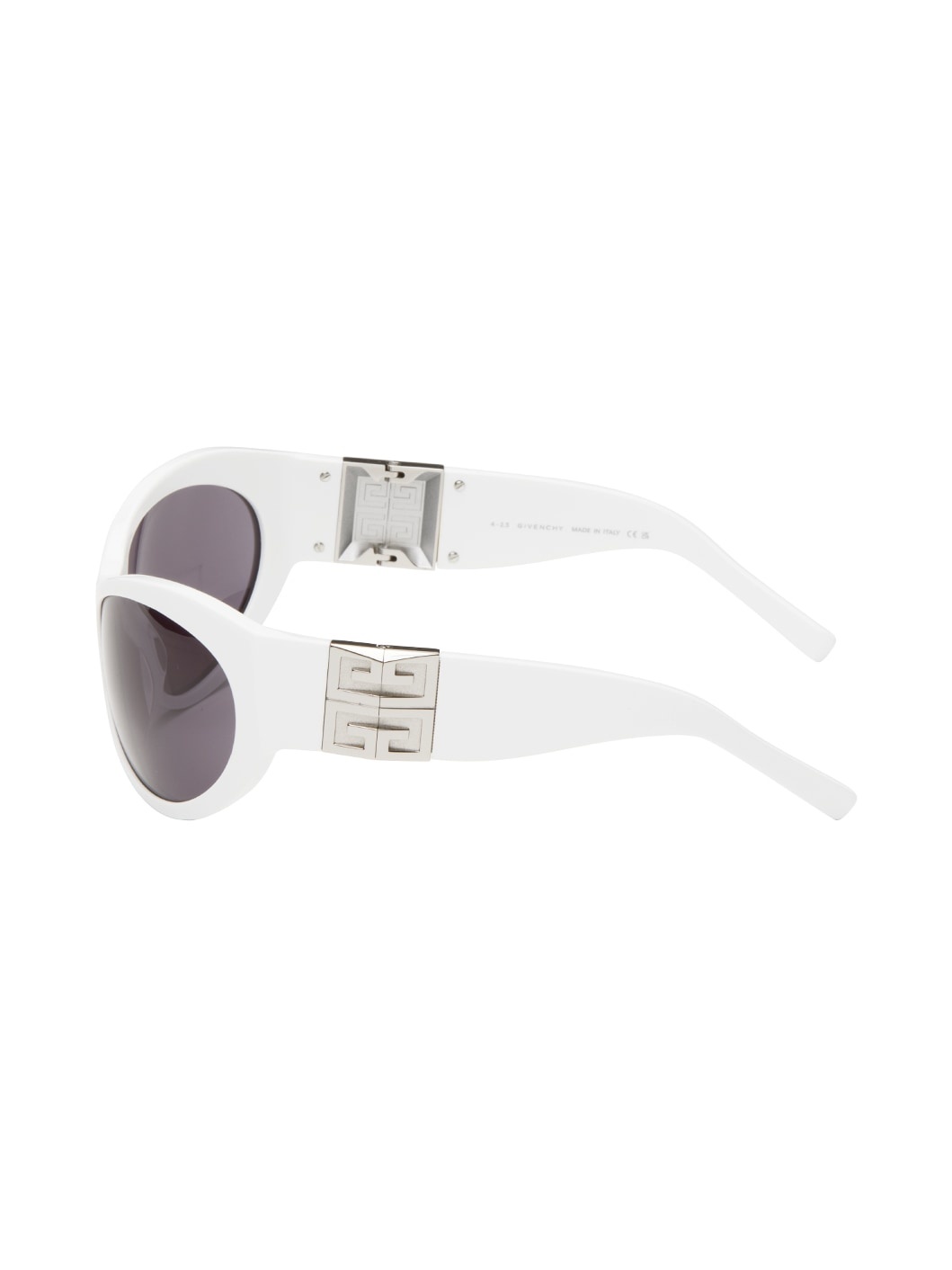 White 4G Sunglasses - 3