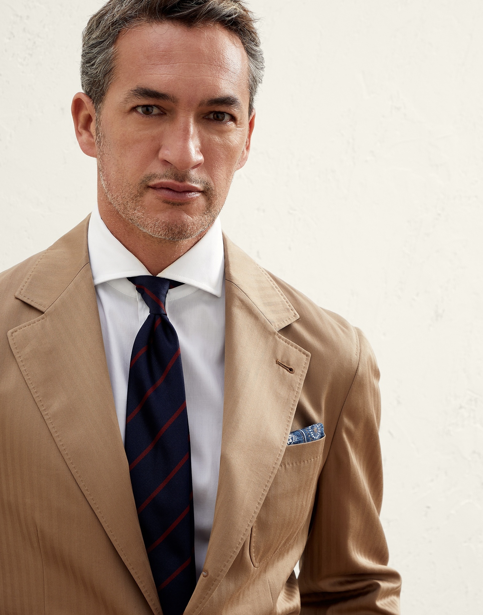 Striped silk twill tie - 3