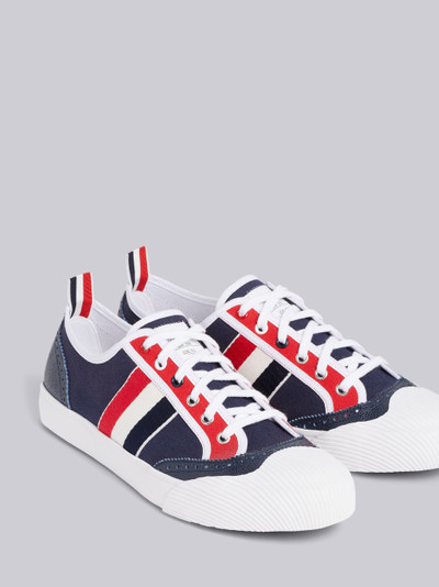 Thom Browne Rwb Canvas Broguing Sneakers  outlook