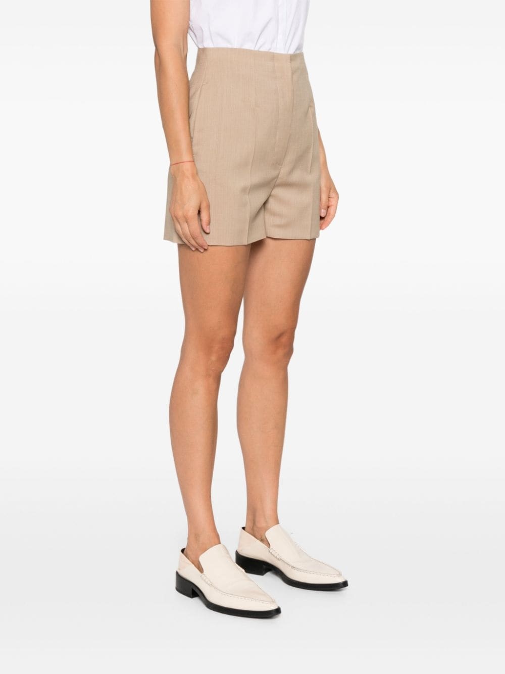 【送料&関税込】SportMax Adorato Sportmax Adorato Shorts | Neutrals | FARFETCH JO