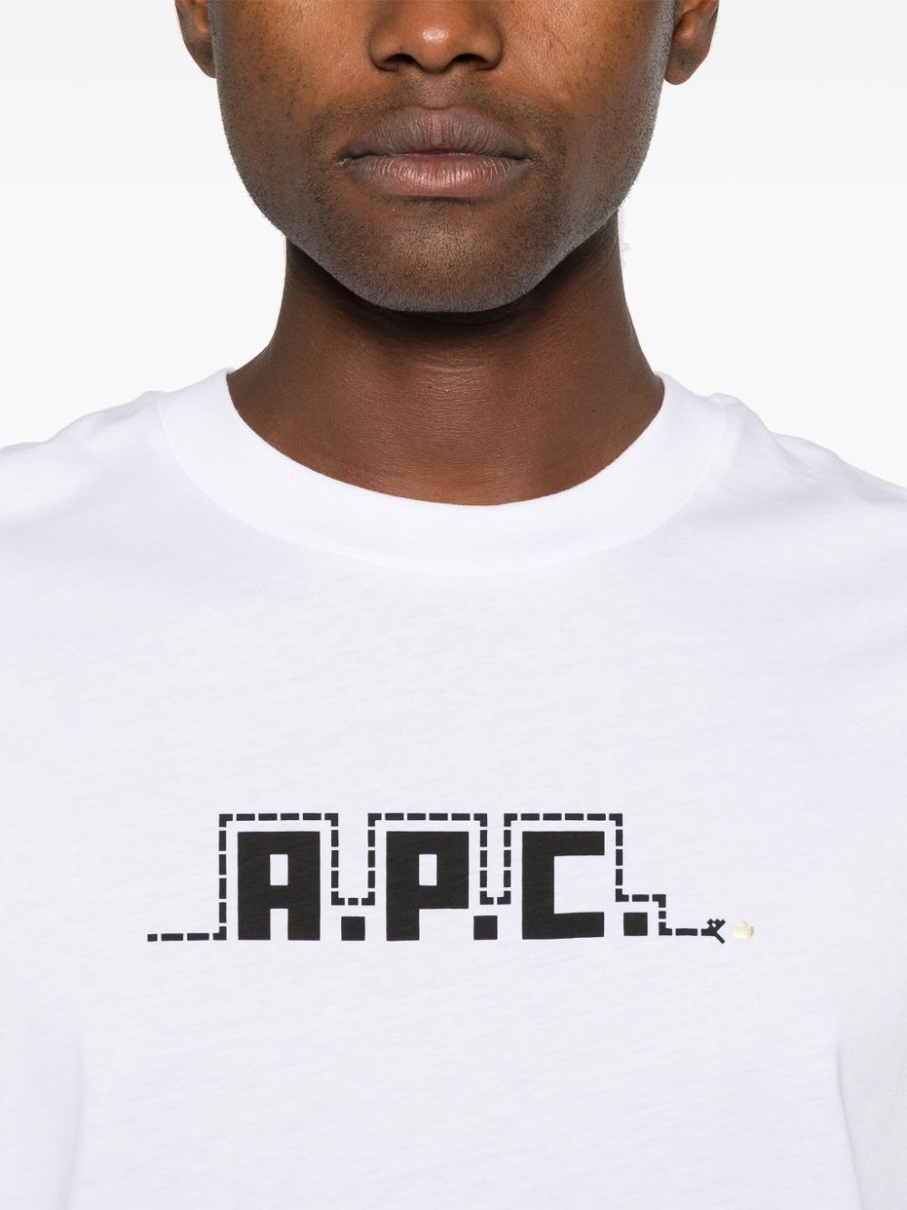 snake-print T-shirt - 4