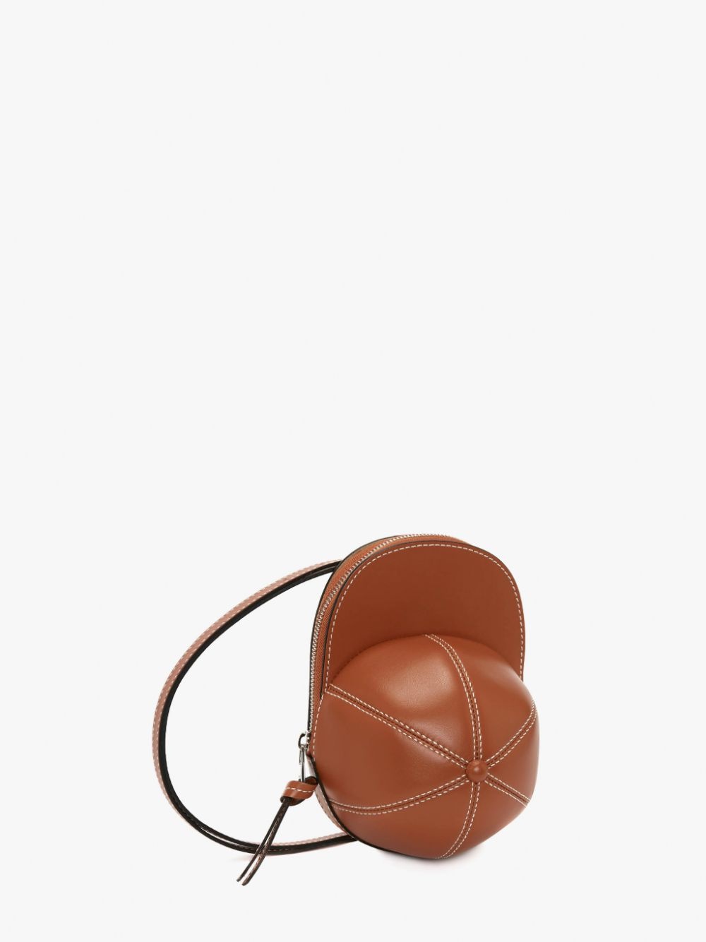 MEDIUM CAP BAG - LEATHER CROSS BODY BAG - 2