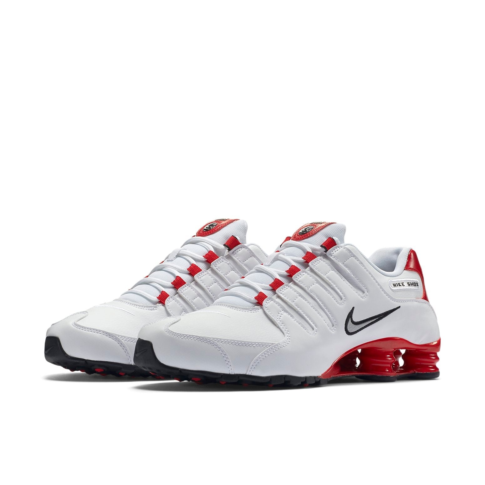 Nike Shox NZ 'White University Red' 378341-110 - 3