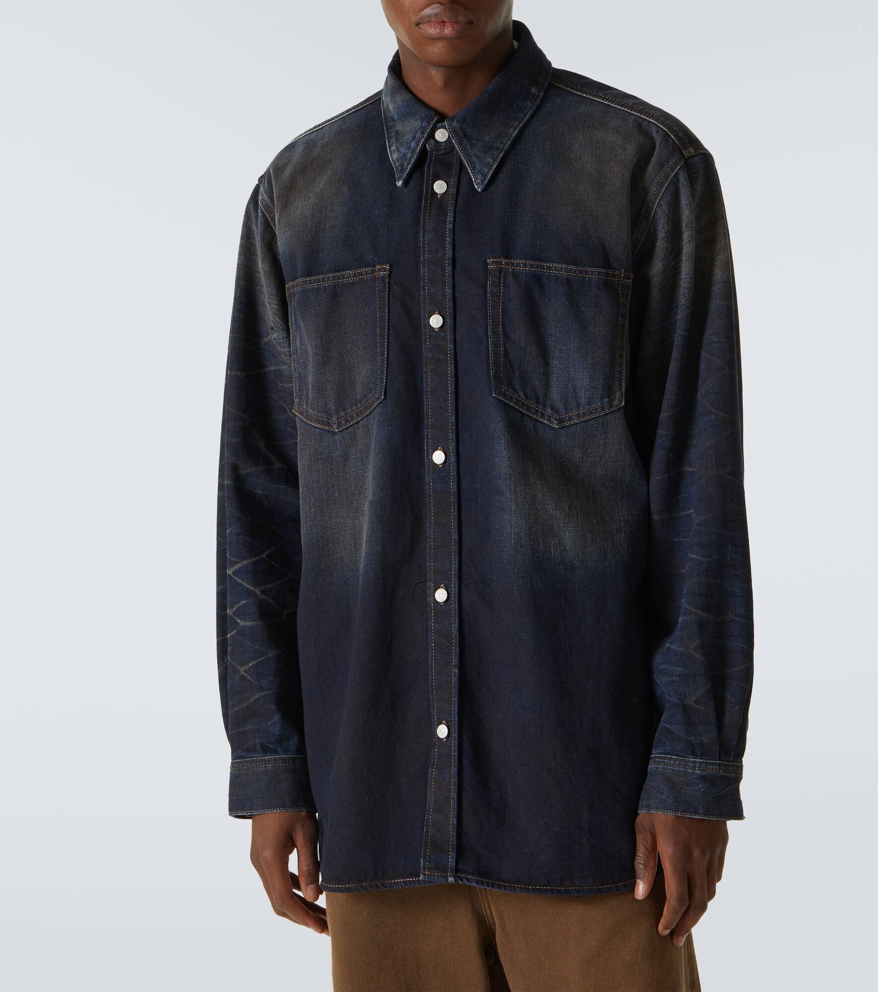 Denim overshirt - 3