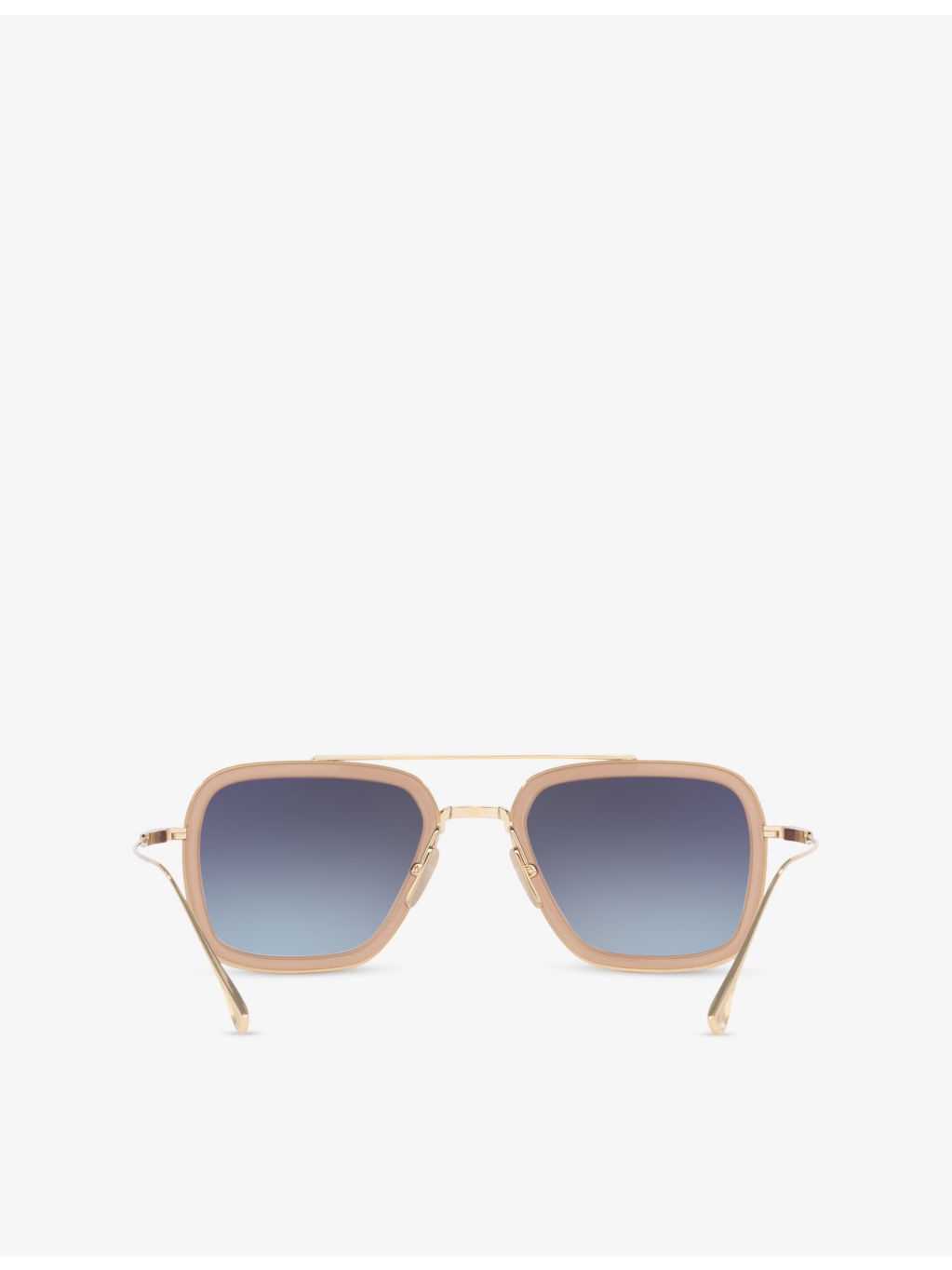 D4000418 Aviator-Frame Metal Sunglasses - 4