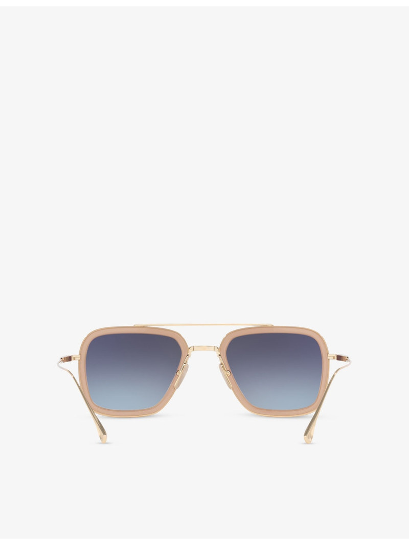 D4000418 Aviator-Frame Metal Sunglasses 4