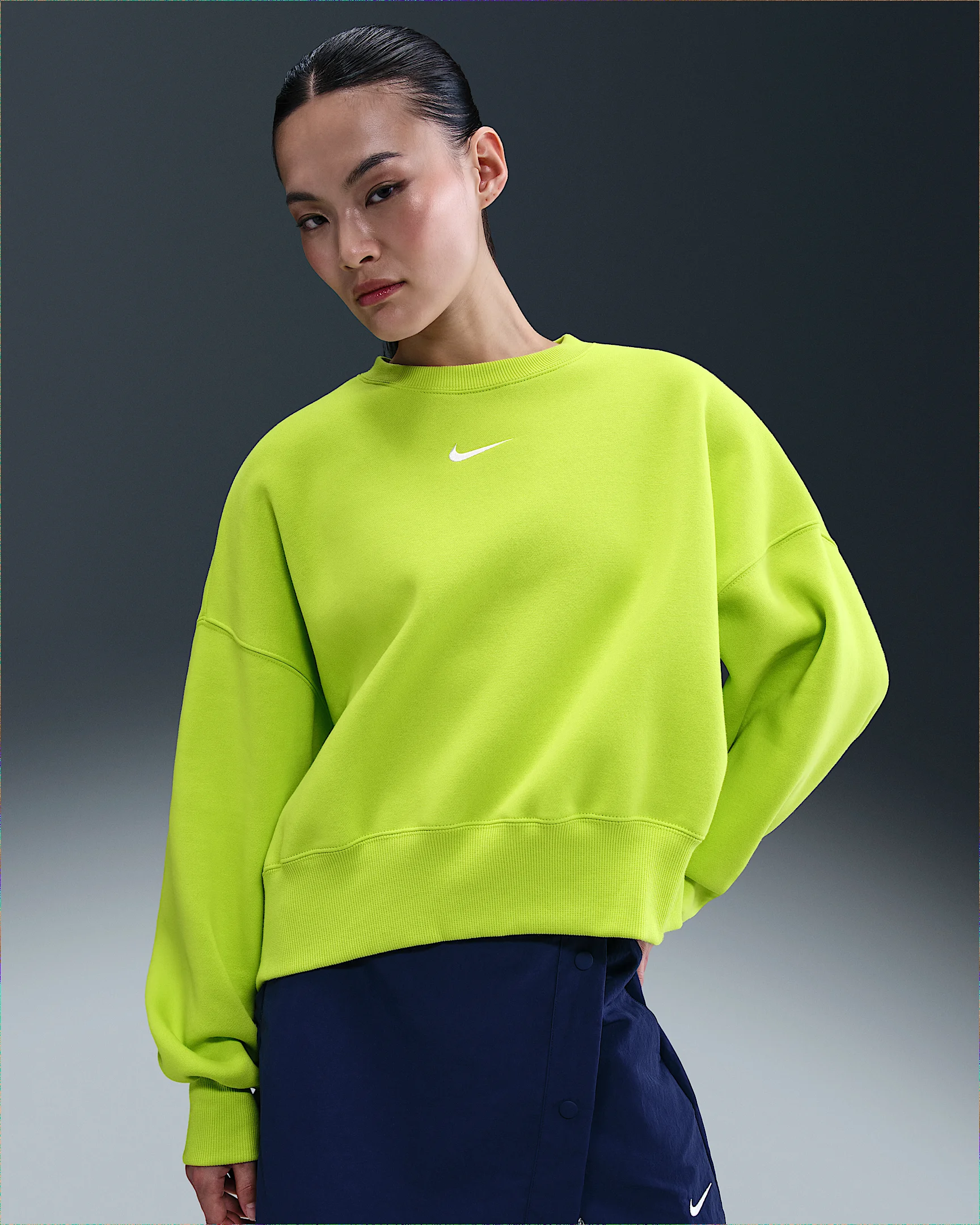 Nike Sportswear Phoenix Fleece Women's Over-Oversized Crew-Neck Sweatshirt - 1