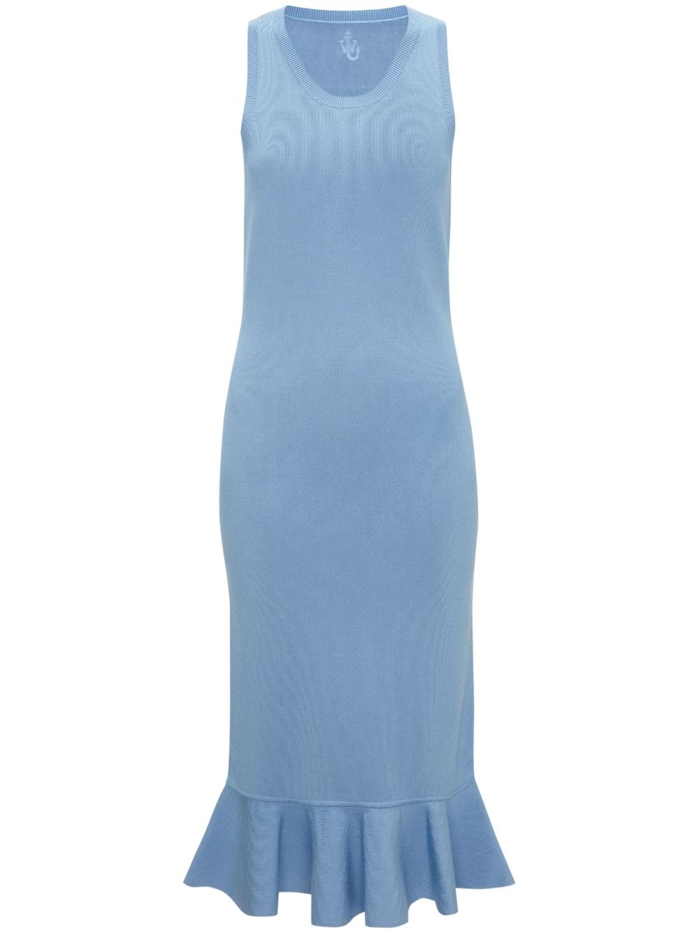 ruffled-hem dress - 1