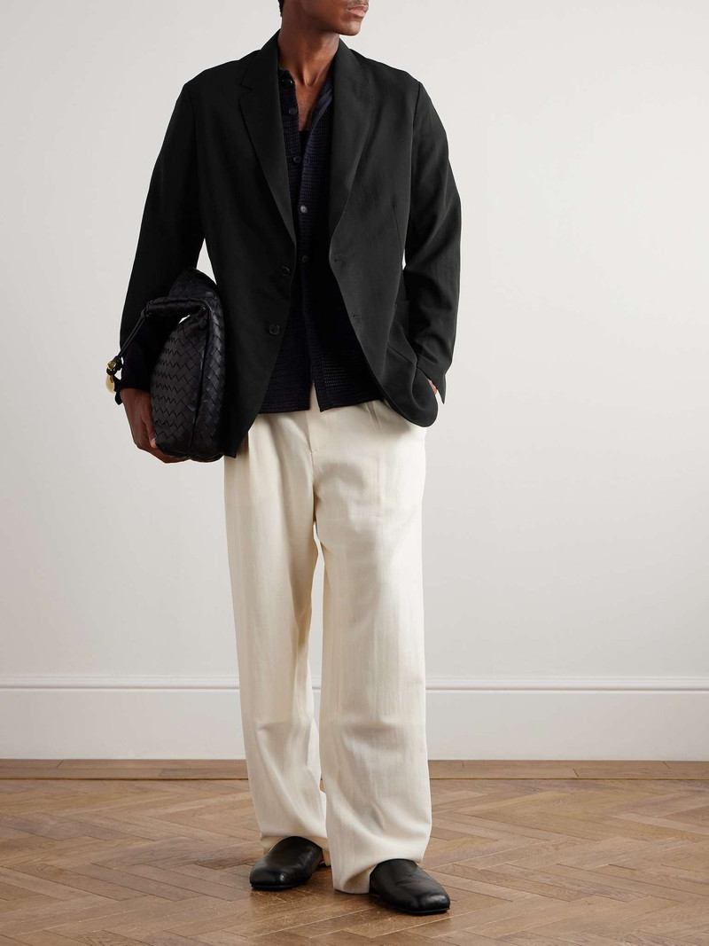 AURALEE Oversized Cotton and Wool-Blend Gabardine Blazer outlook