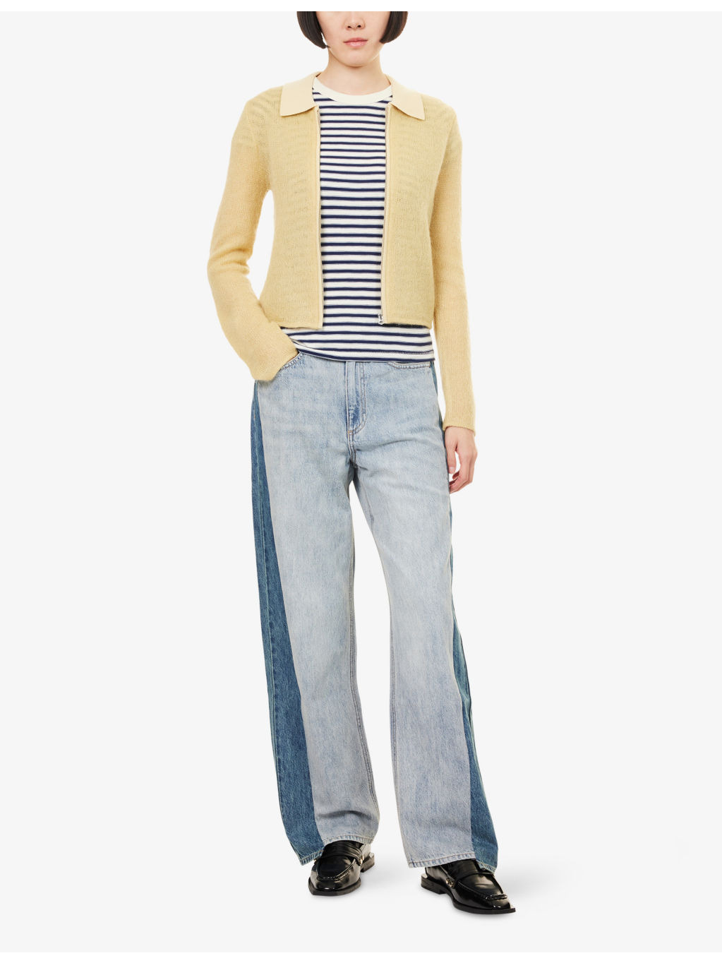 Leva Brushed Wool-Blend Top - 2