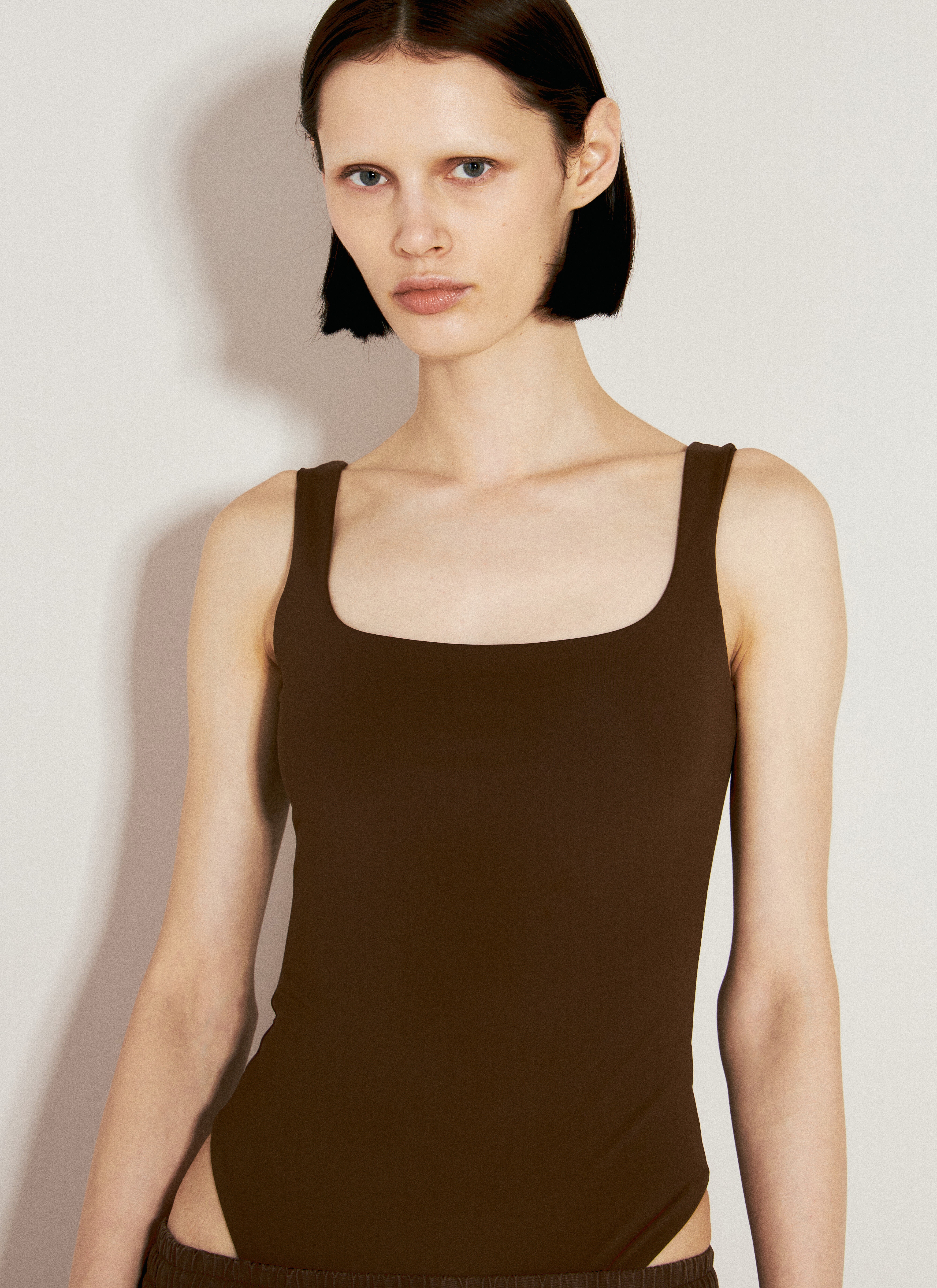 Square Neck Bodysuit - 1