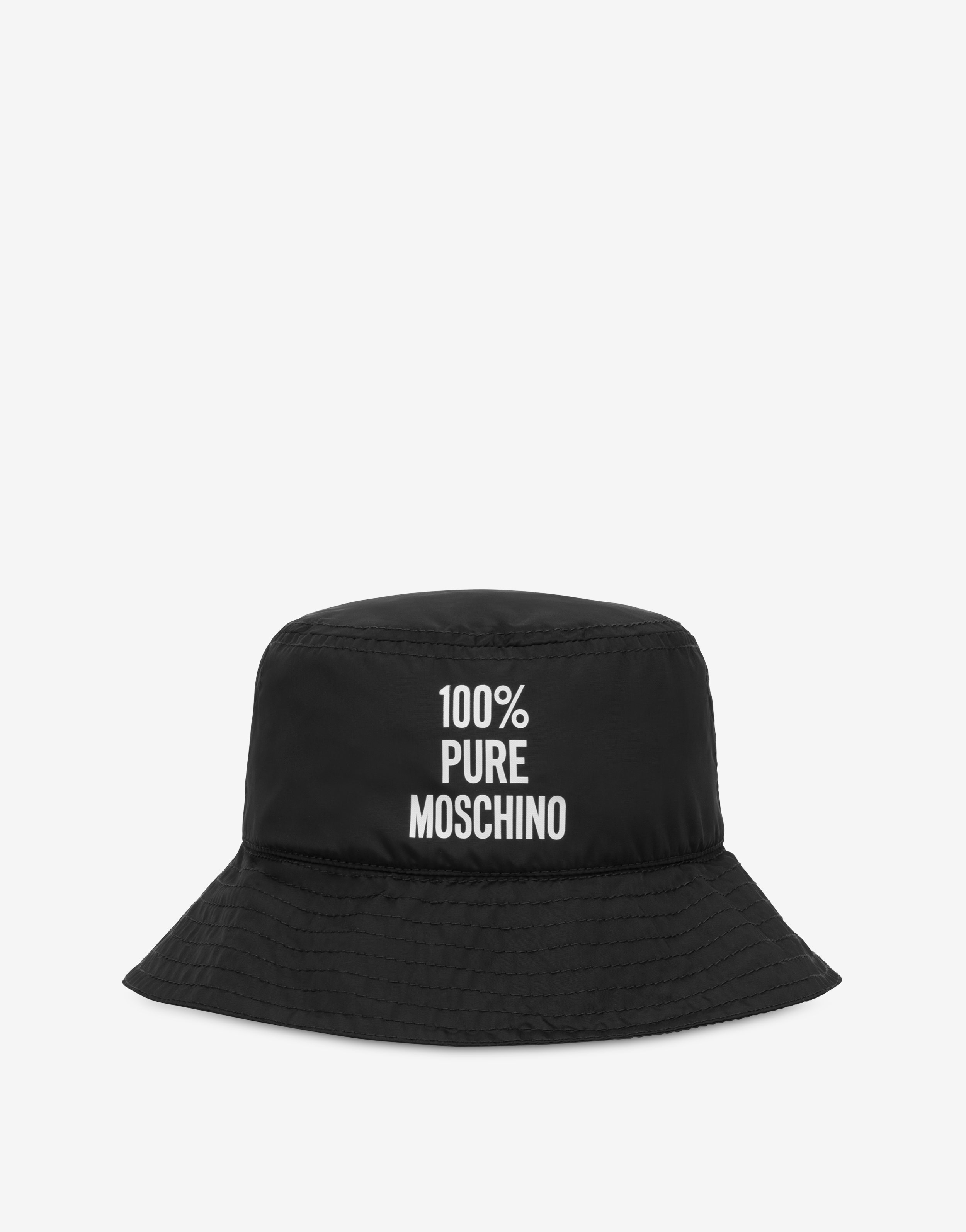 100% PURE MOSCHINO NYLON HAT - 1