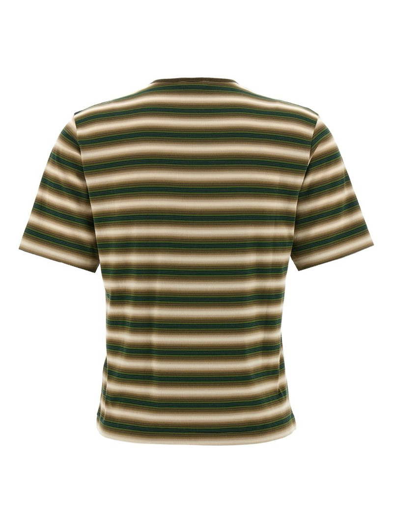 AURALEE striped crew-neck T-shirt outlook