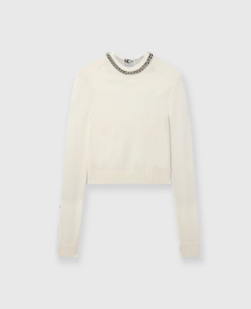 Falabella Chain Fine-Knit Jumper 1