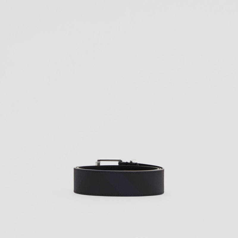 Check and Leather Belt 4