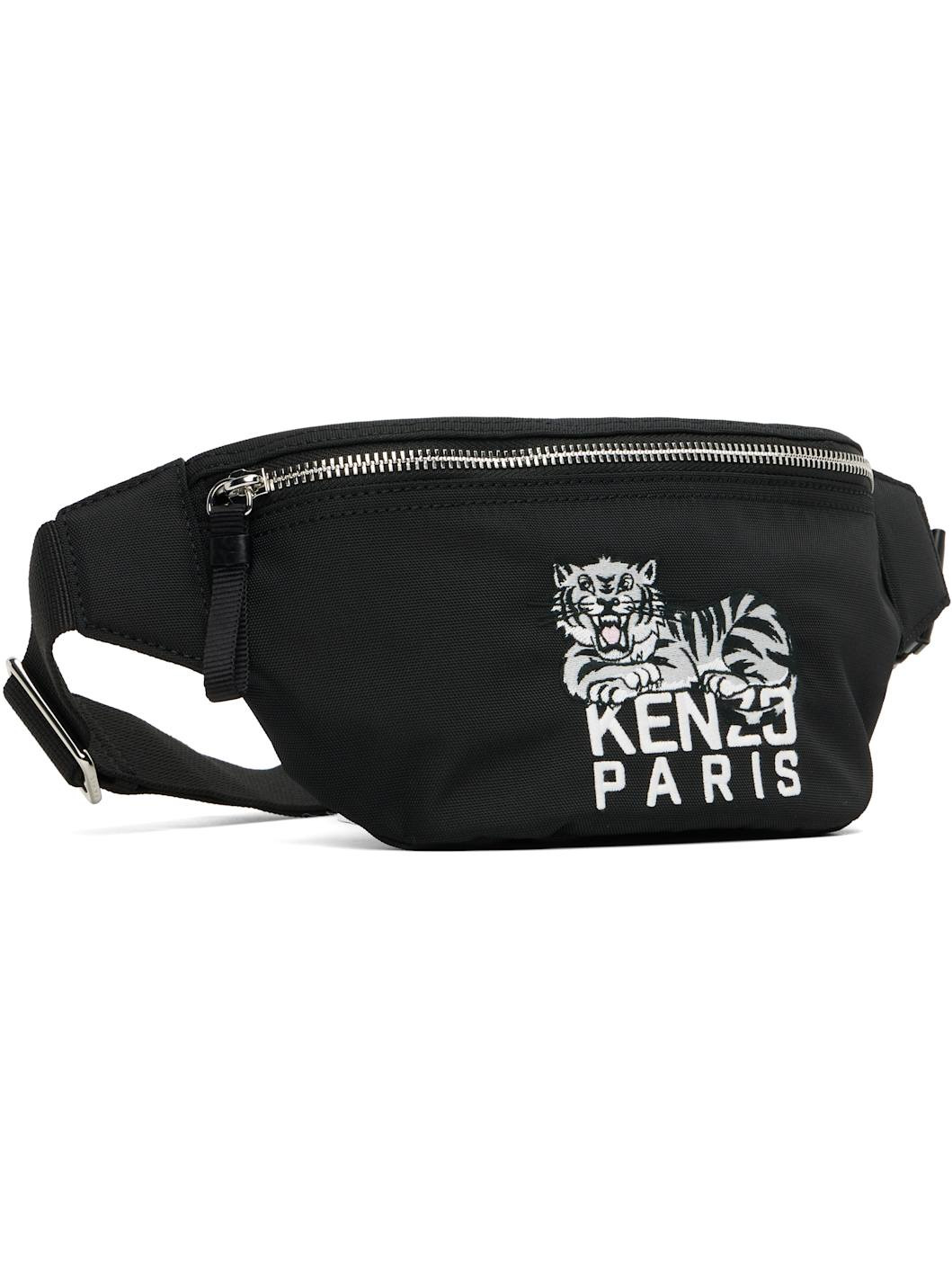 Black Kenzo Paris 'KENZO Happy Tiger' Belt Bag - 2