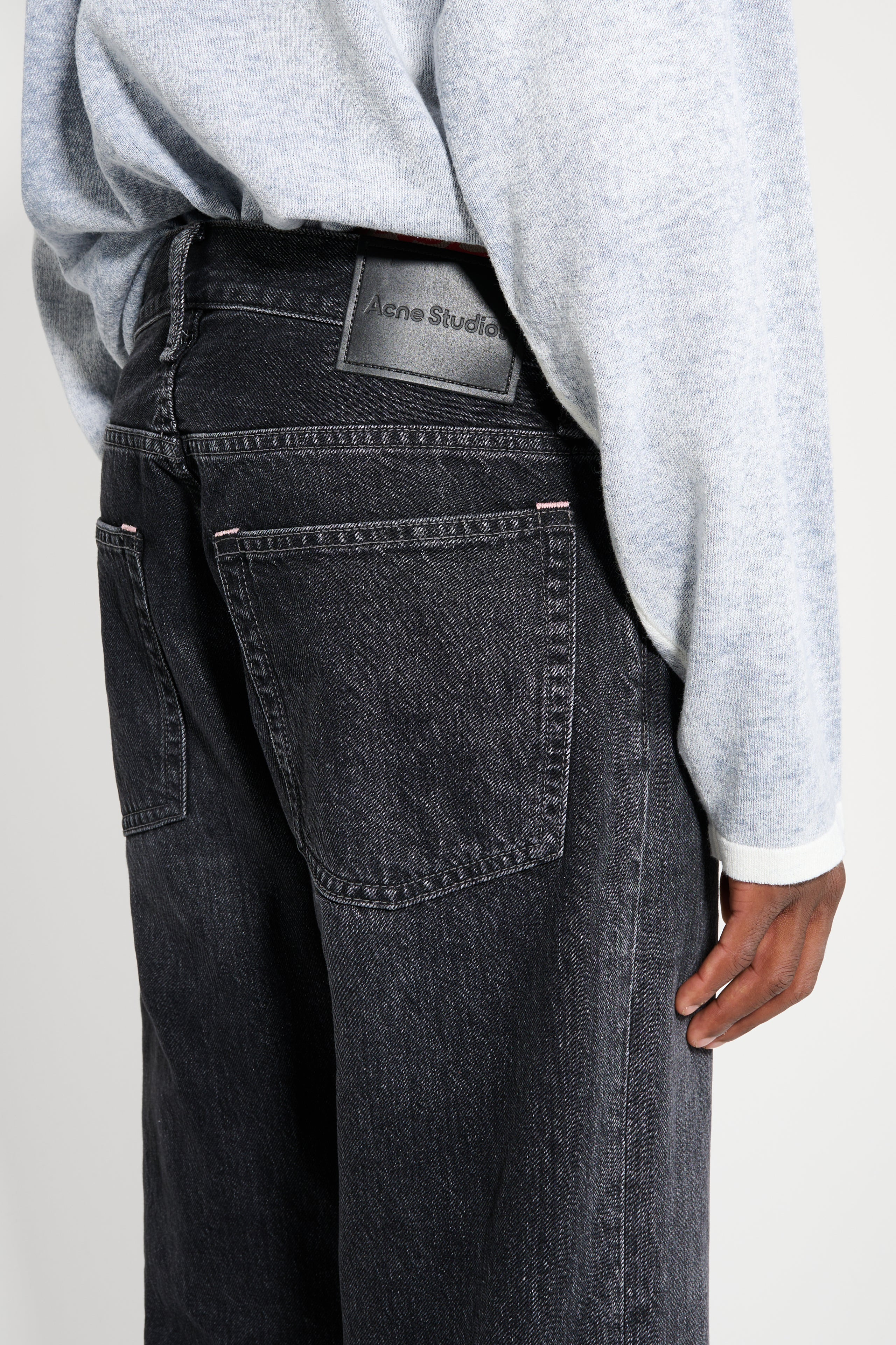 ACNE STUDIOS 2010M JEANS VINTAGE BLACK - 6