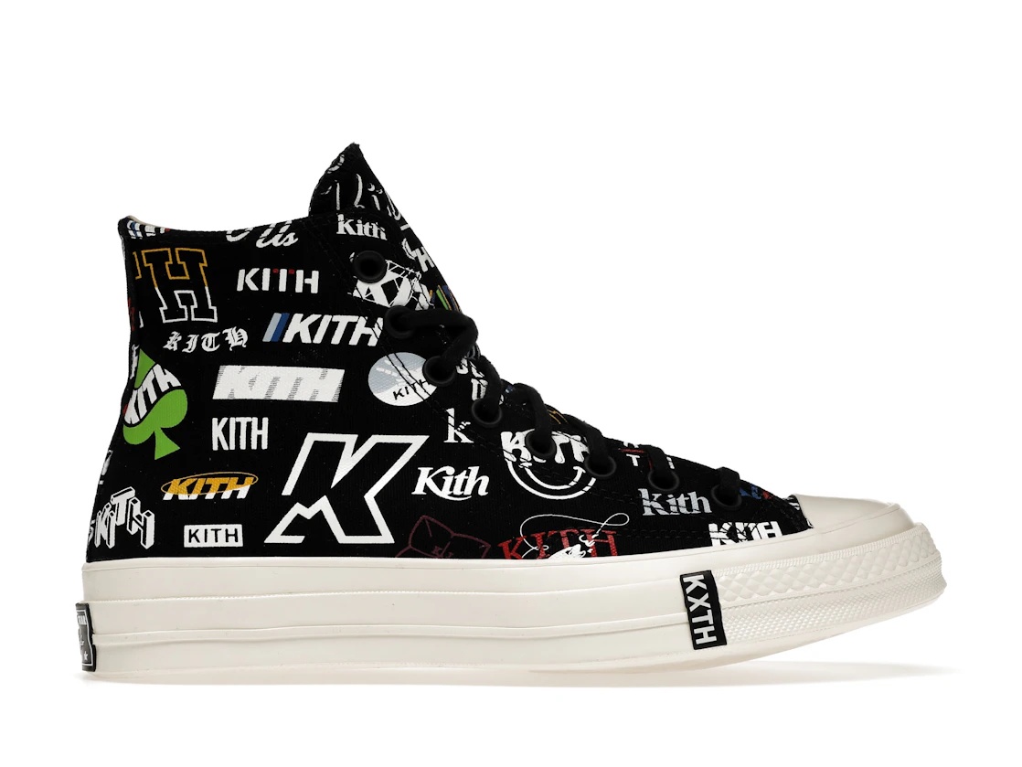 Converse Chuck Taylor All Star 70 Hi Kith 10 Year Anniversary Black - 1