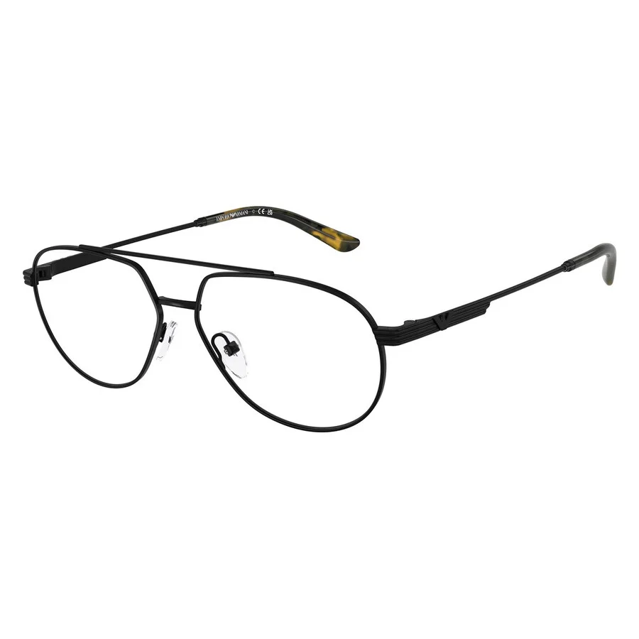 Emporio Armani Demo Pilot Men's Eyeglasses EA1165 3001 56 - 1