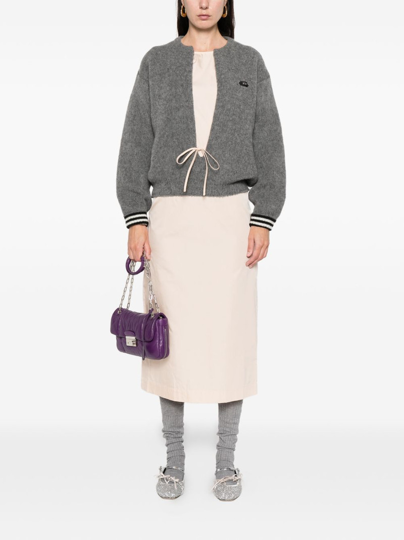 N°21 plunging V-neck sweater outlook